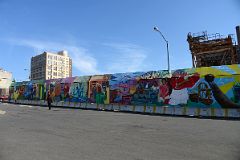 28 Cultura Con Azucar Culture With Sugar Street Mural Depicts Latino Cultural Values And The Significance of Domino Sugar At Grand And Kent Williamsburg New York